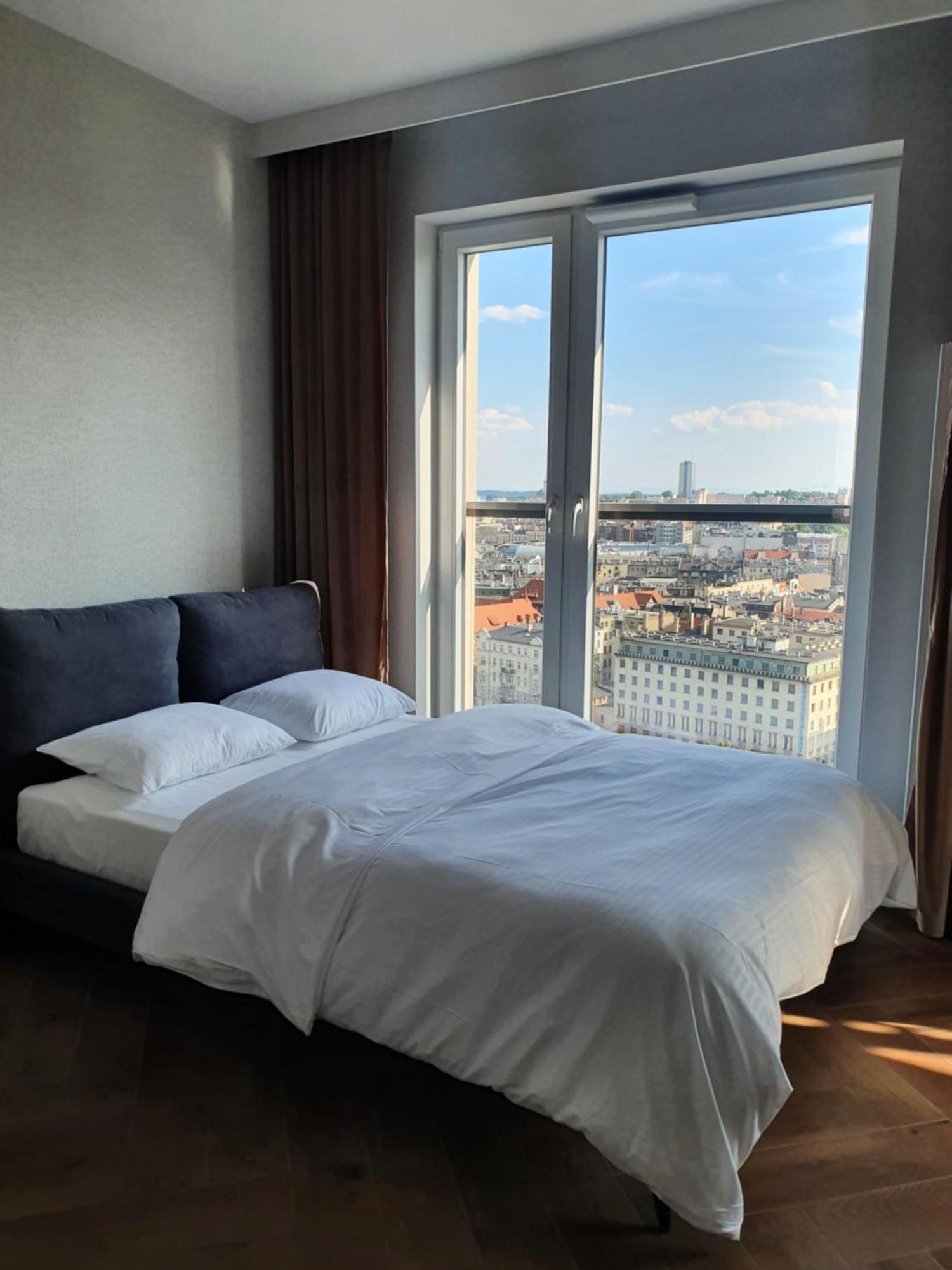 15 Pietro Sokolska 30 Towers Apartments - New - Lux - Parking - Sauna - Gym- And The Best View In 卡托维兹 客房 照片